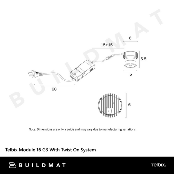 Telbix Module 16 G3 With Twist On System 3CCT