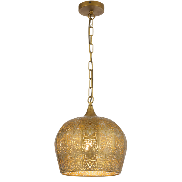 Telbix Mersin Pendant Antique Brass