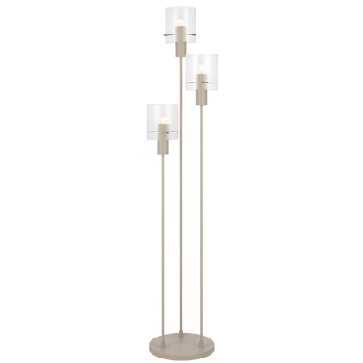 Telbix Mika Floor Lamp Grey