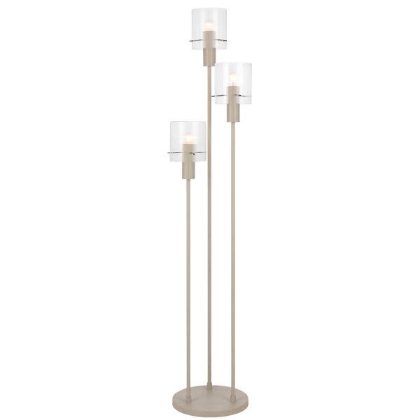 Telbix Mika Floor Lamp Grey