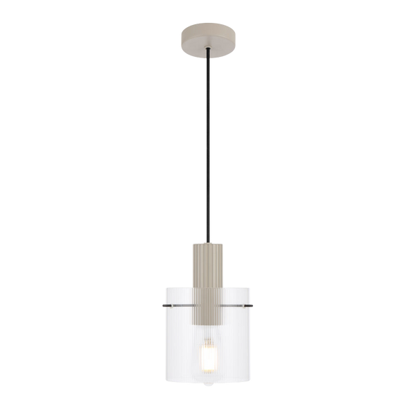 Telbix Mika 14cm Pendant Grey