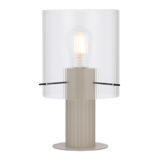 Telbix Mika Table Lamp Grey