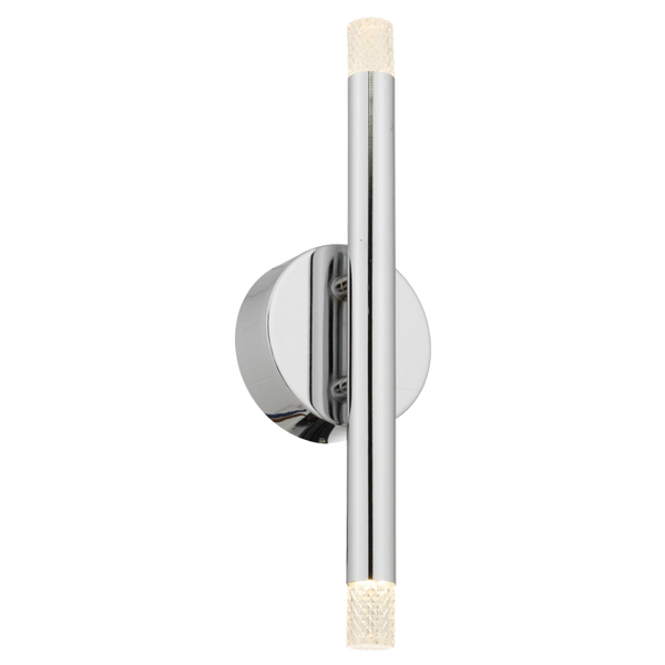 Telbix Milazo 2 Light Wall Light Chrome