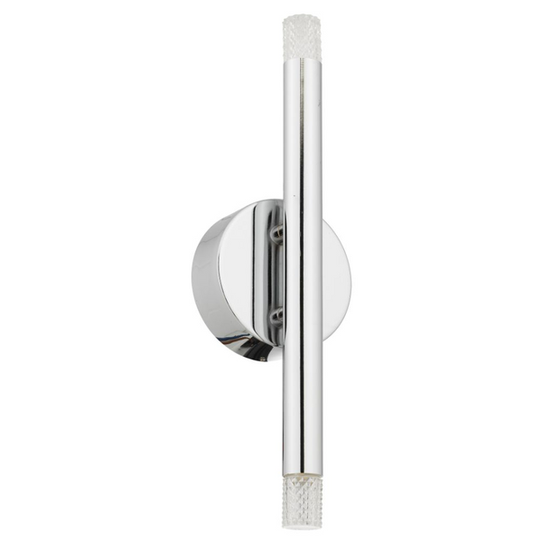 Telbix Milazo 2 Light Wall Light Chrome