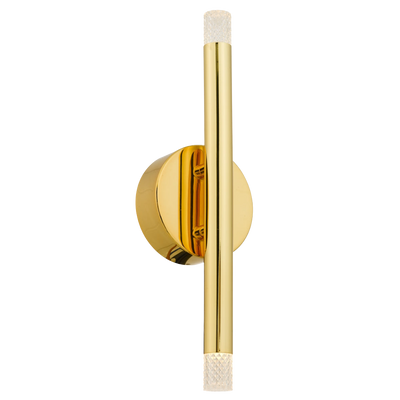 Telbix Milazo 2 Light Wall Light Gold
