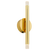 Telbix Milazo 2 Light Wall Light Gold
