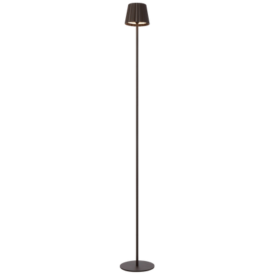 Telbix Mindy Rechargeable Floor Lamp Brown
