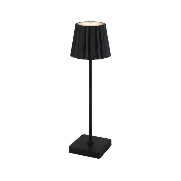 Telbix Mindy Rechargeable Table Lamp Black