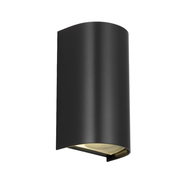 Telbix Miro 2 Exterior Wall Light Black