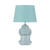 Telbix Misaru Ceramic Table Lamp Blue