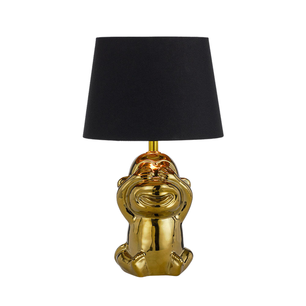 Telbix Misaru Ceramic Table Lamp Gold Black