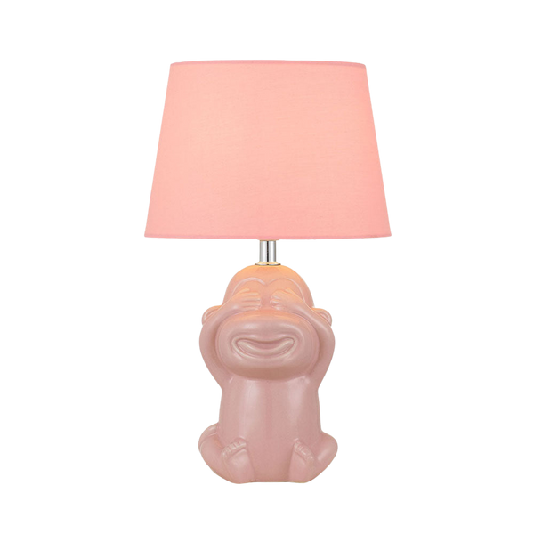 Telbix Misaru Ceramic Table Lamp Pink
