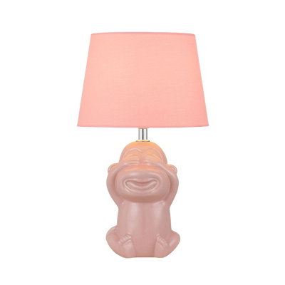 Telbix Misaru Ceramic Table Lamp Pink