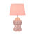 Telbix Misaru Ceramic Table Lamp Pink