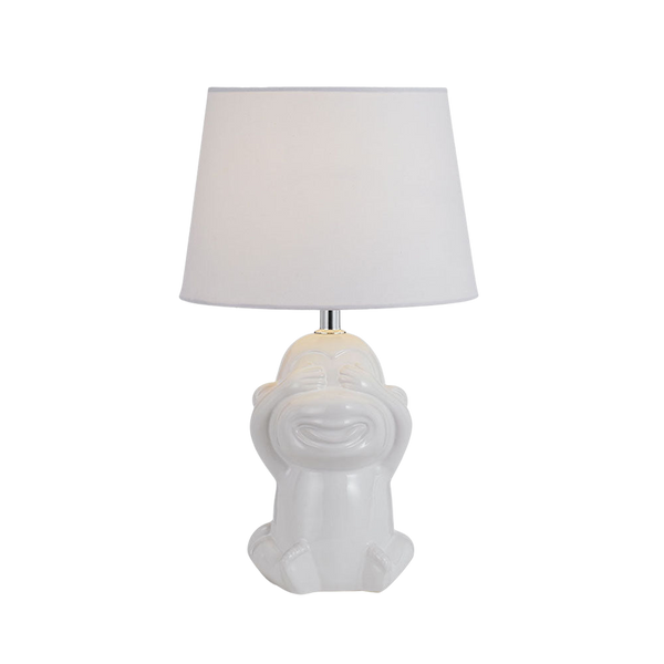 Telbix Misaru Ceramic Table Lamp White