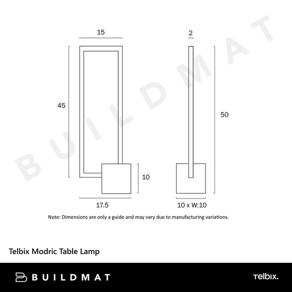 Telbix Modric Table Lamp Gold