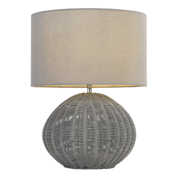 Telbix Mohan 38 Table Lamp Grey