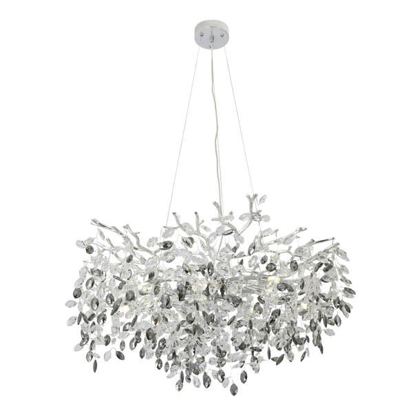 Telbix Molena 10 Light Pendant Chrome
