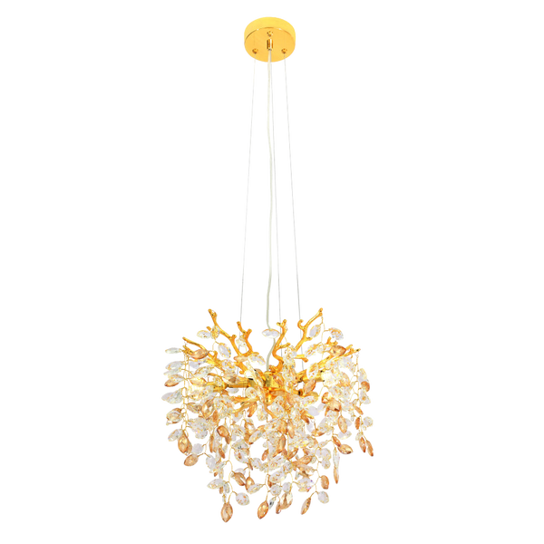 Telbix Molena 5 Light Pendant Gold