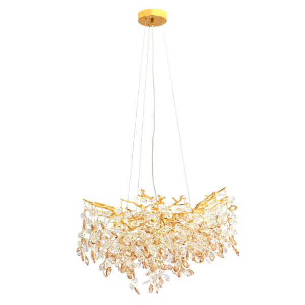 Telbix Molena 6 Light Pendant Gold