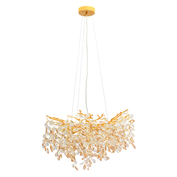 Telbix Molena 8 Light Pendant Gold