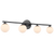 Telbix Moran 4 Lights Wall Light Black