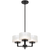 Telbix Moreno 3 Light Pendant Black