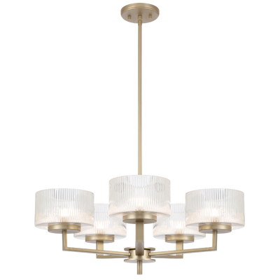 Telbix Moreno 5 Light Pendant Antique Silver