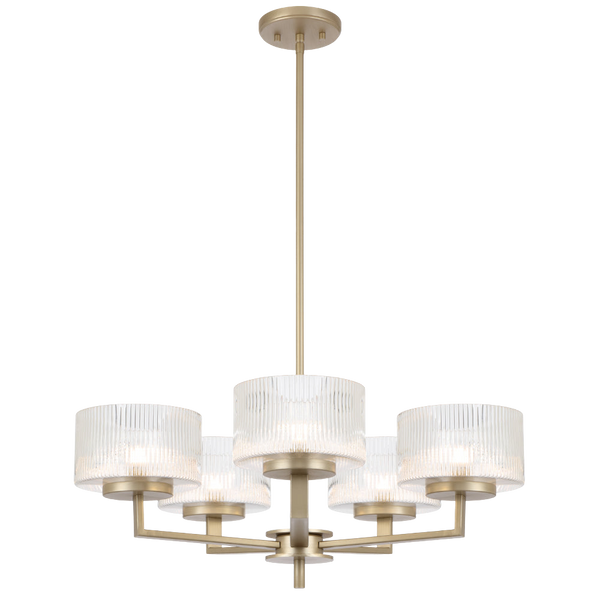 Telbix Moreno 5 Light Pendant Antique Silver