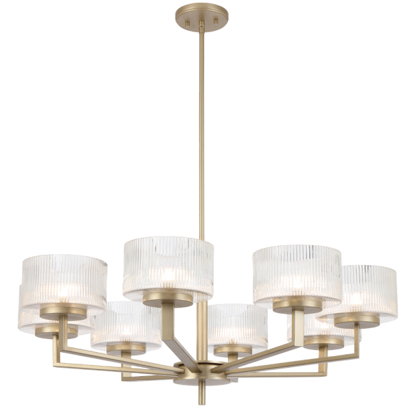 Telbix Moreno 8 Light Pendant Antique Silver
