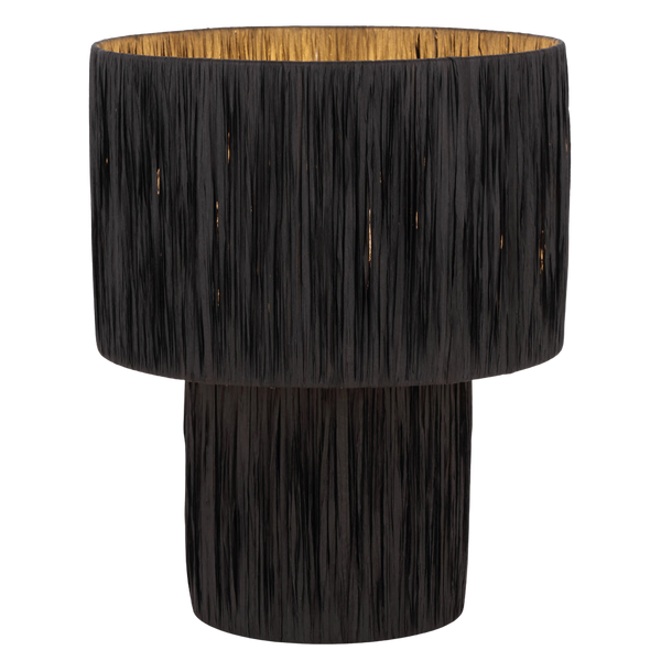 Telbix Nativa Large Table Lamp Black