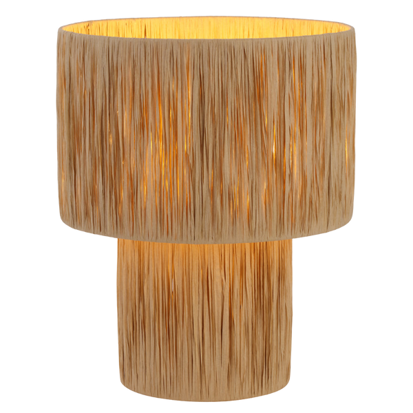 Telbix Nativa Large Table Lamp Natural