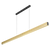 Telbix Navaro 240 Pendant Gold Black