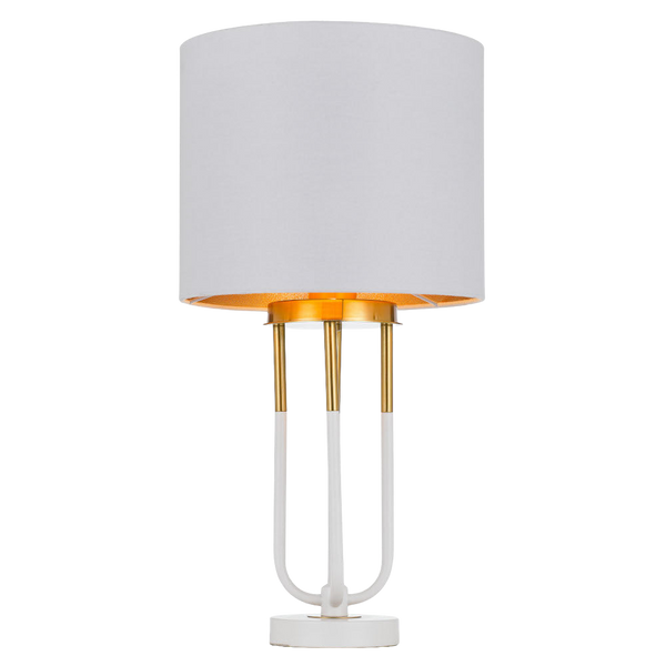 Telbix Negas Table Lamp White Antique Gold