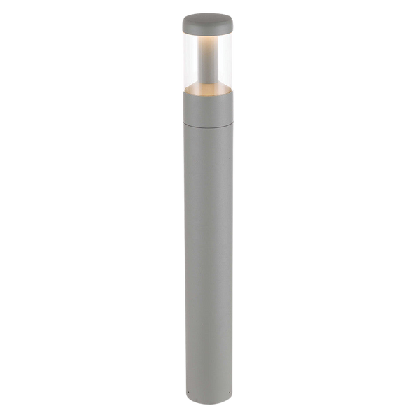 Telbix Nepean Led Bollard Silver