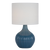Telbix Nord Ceramic Table Lamp Blue White