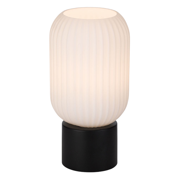 Telbix Nori Table Lamp Black Opal Matt