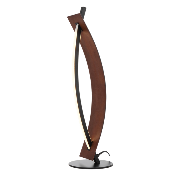 Telbix Norse Table Lamp Walnut