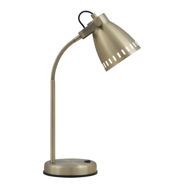 Telbix Nova Table Lamp Antique Brass