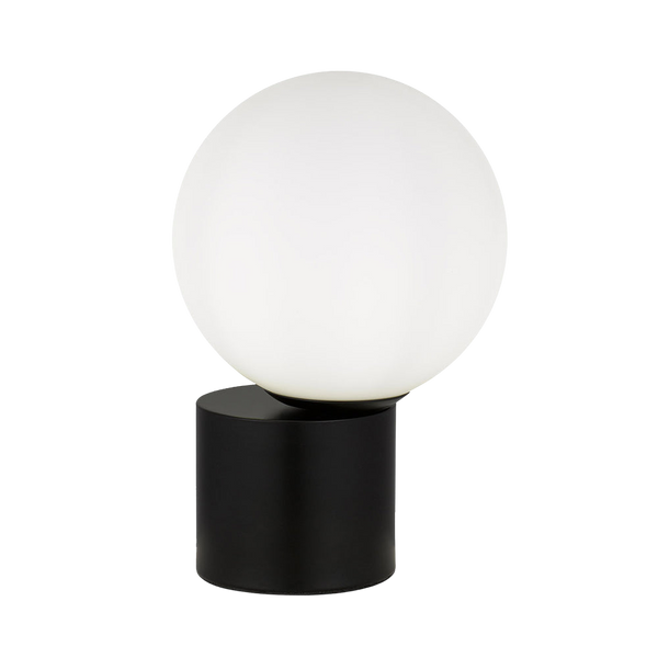 Telbix Novio Table Lamp Black Matt