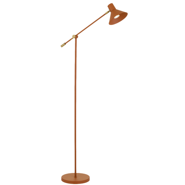 Telbix Olav Floor Lamp Orange