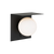 Telbix Olio 1 Light Wall Light Black