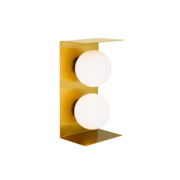 Telbix Olio 2 Lights Wall Light Antique Gold