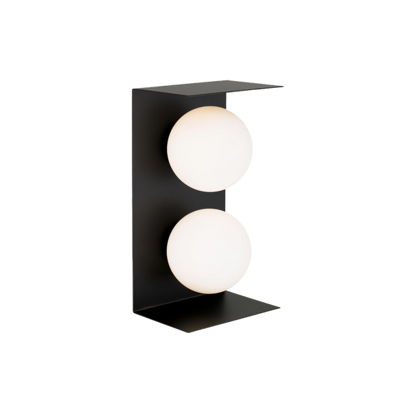 Telbix Olio 2 Lights Wall Light Black