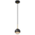 Telbix Oneta 1 Light Pendant Black