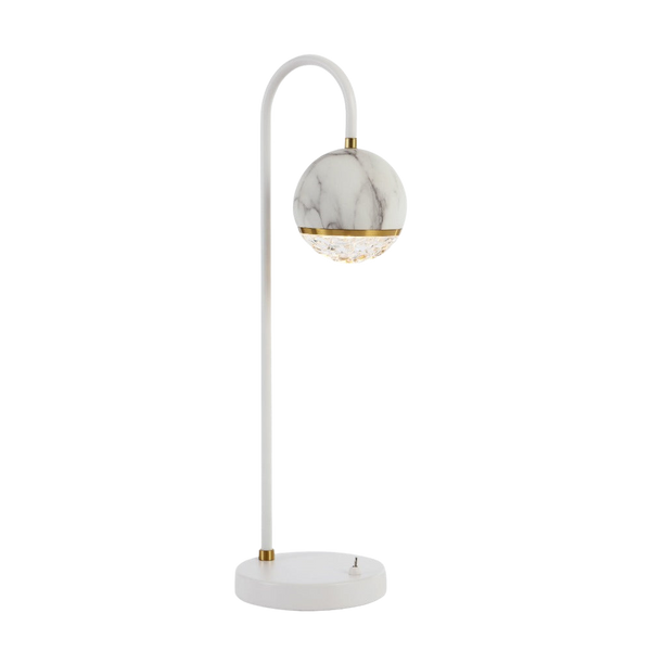 Telbix Oneta Table Lamp White