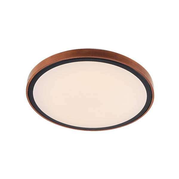 Telbix Orlin 12W Led Oyster Walnut