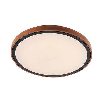 Telbix Orlin 24W Led Oyster Walnut