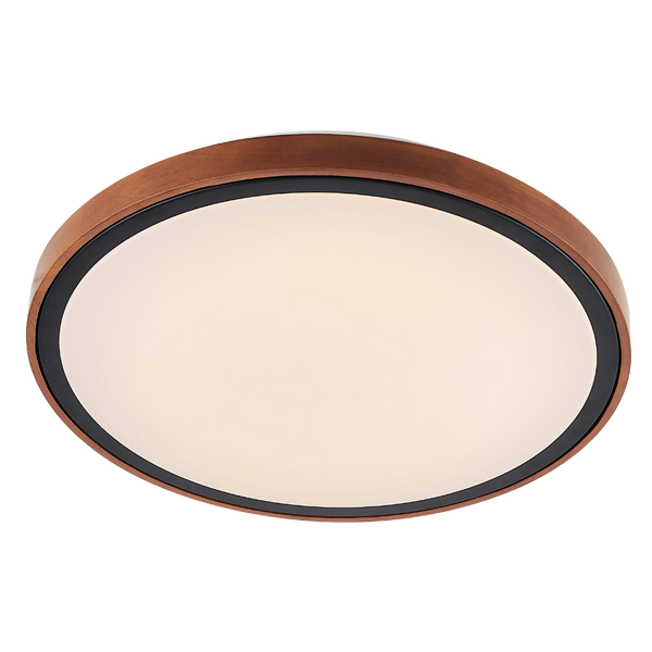 Telbix Orlin 36W Led Oyster Walnut