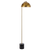 Telbix Ortez Floor Lamp Black Antique Gold